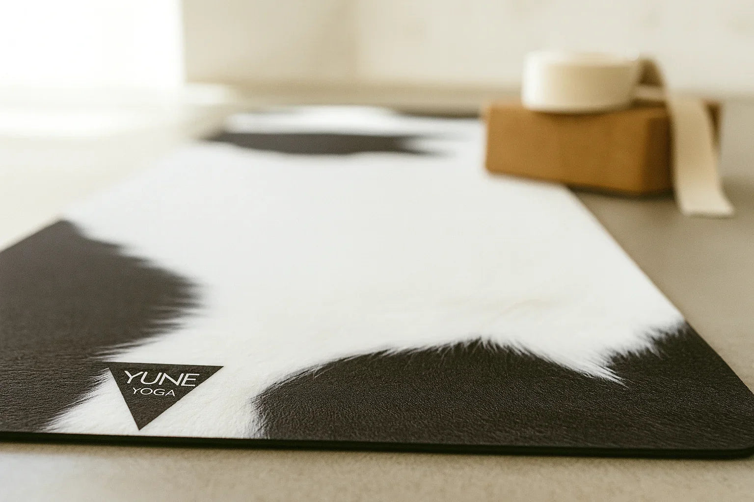 Cow Print Yoga Mat โ Sustainable, Toxin-Free & Stylish | Yune Yoga-3