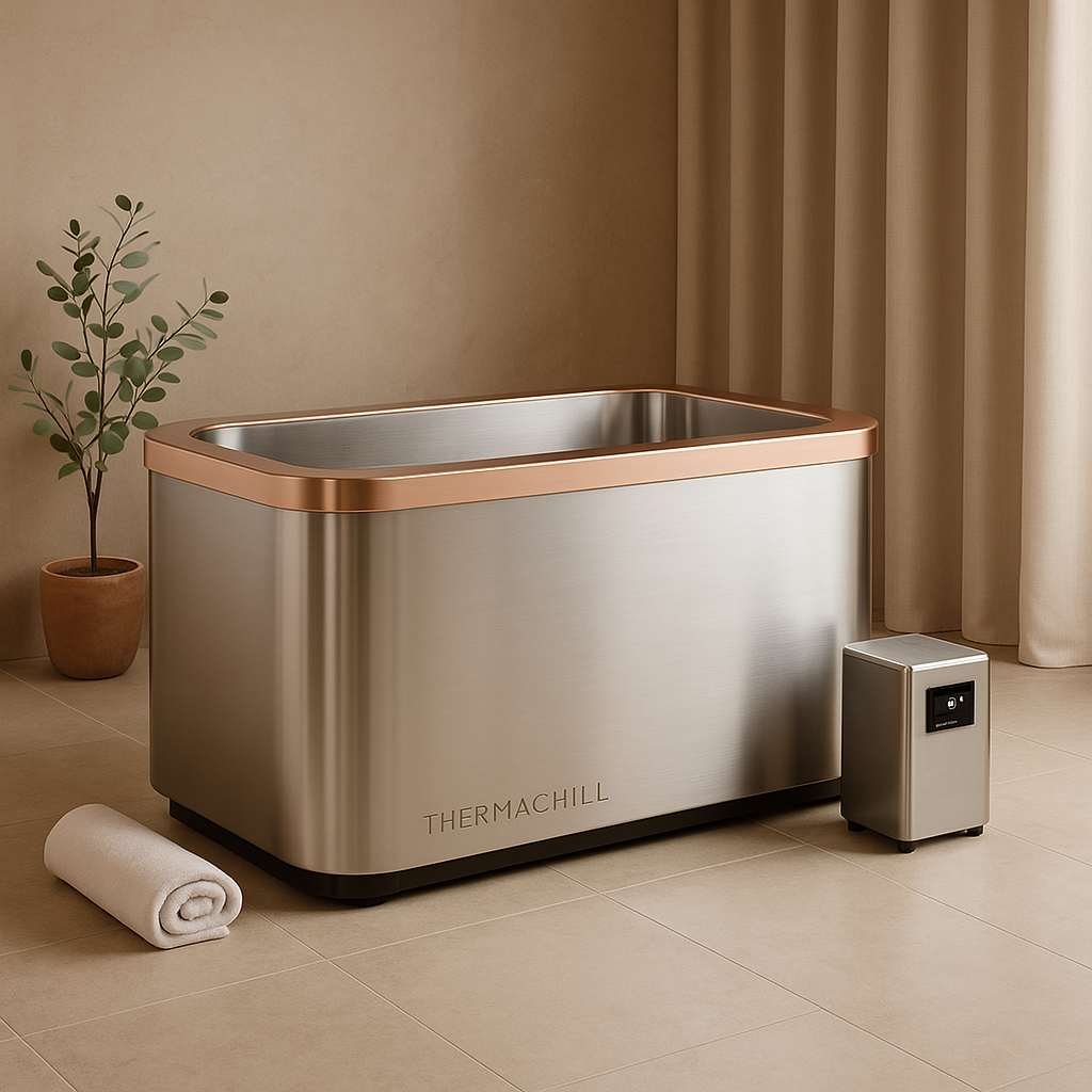 ThermaChill Stainless Cold Plunge – XL Series