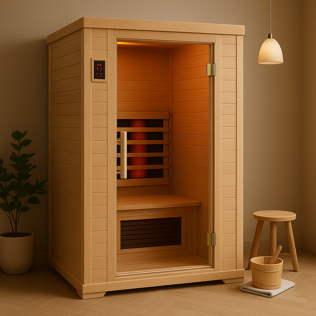 ZenHeat Infrared Sauna – 1 Person Luxe Model